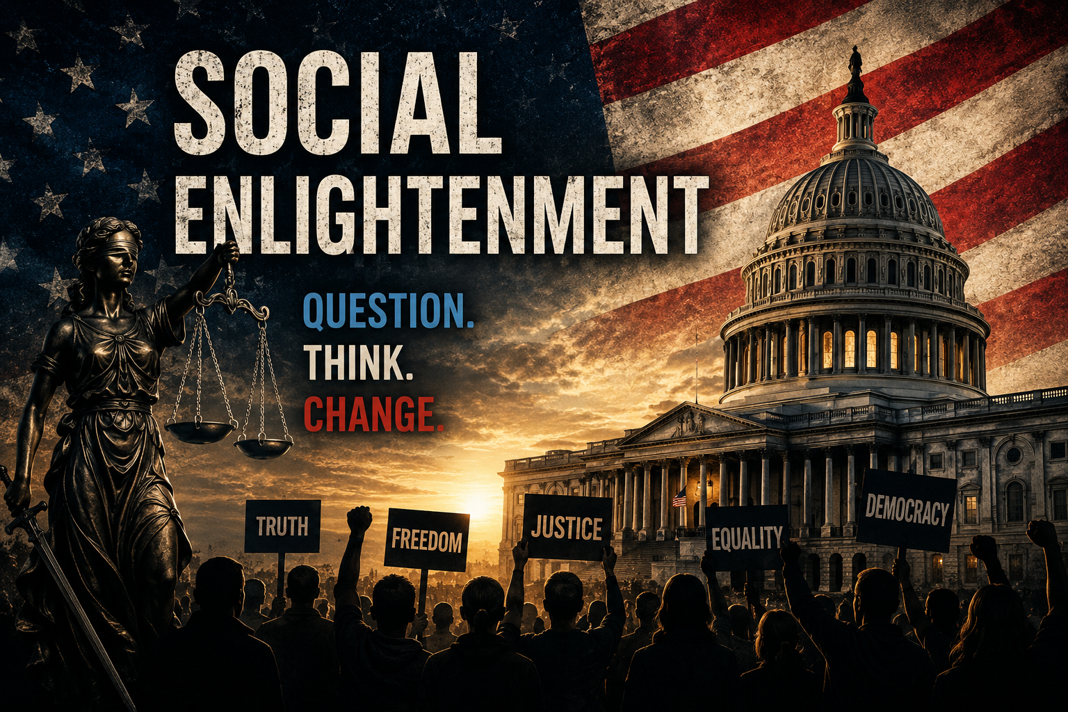 Social Enlightenment political channel artwork